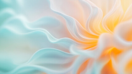 Obraz premium Abstract Pastel Fluid Art Background with Soft Swirls