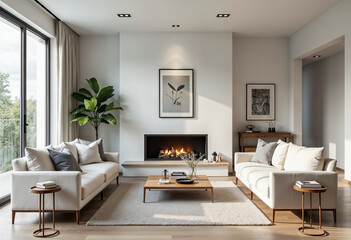 Fototapeta premium modern living room