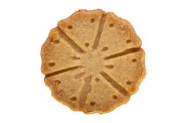 butter cookies isolated
