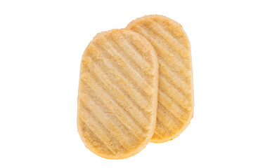 butter cookies isolated