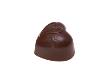 chocolate candies isolated