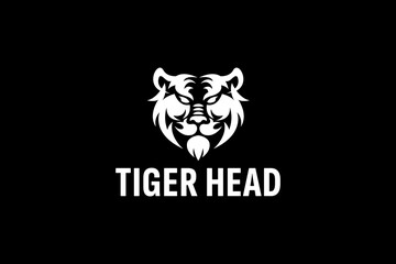 tiger logo vector icon illustration