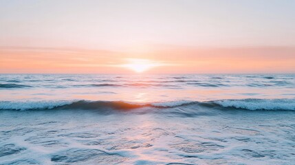 Fototapeta premium Peaceful Ocean Sunset