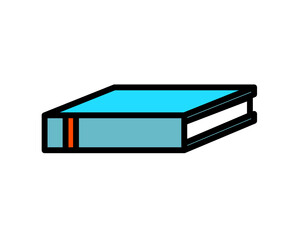 Illustration of stacked books symbolizing knowledge, education, and learning resources