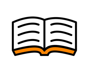 Illustration of stacked books symbolizing knowledge, education, and learning resources