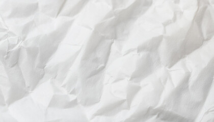 Crumpled white paper background. Creative abstract texture for your design.