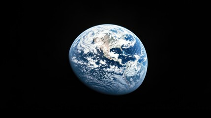 Naklejka premium Earth From Space