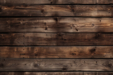 Naklejka premium Processed collage of old retro wooden wall surface texture. Background for banner, backdrop