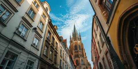 Historic Architecture: Gothic cathedrals and historic European buildings