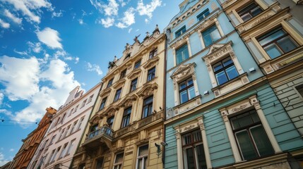 Fototapeta premium Historic Cities: The historic architecture of various European cities