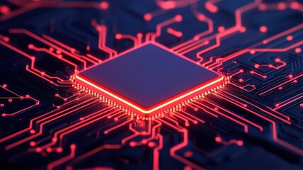 Decentralized blockchain platform, glowing digital ledgers, interconnected virtual systems, sleek modern layout