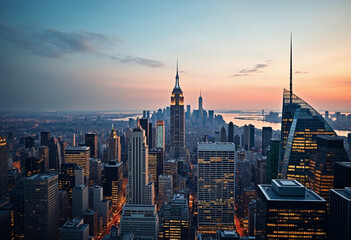 Fototapeta premium city skyline