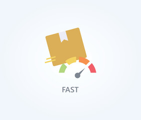  Fast Vector, Icon Or Logo Sign Symbol Illustration 