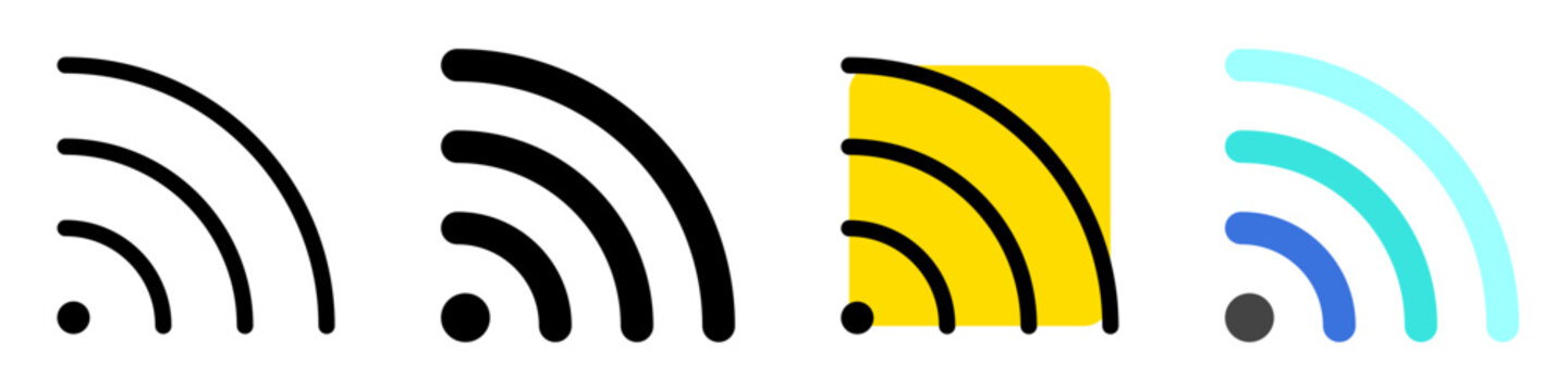 Editable vector wifi signal icon. Part of a big icon set family. Perfect for web and app interfaces, presentations, infographics, etc