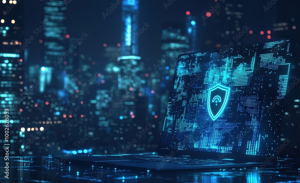 Poster cybersecurity: protecting data in a connected world