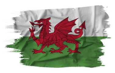 National flag of Wales.
