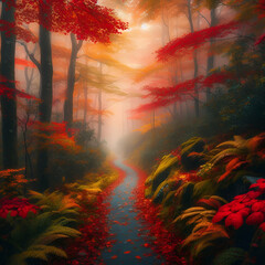 Autumn Forest Path