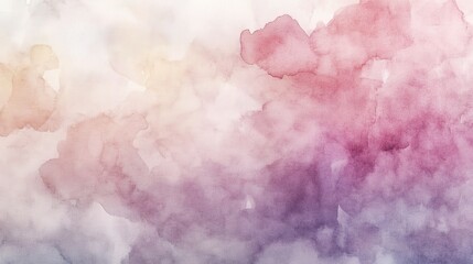 Fototapeta premium Soft Watercolor Abstract Background in Pastel Hues