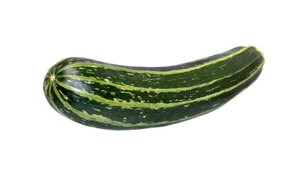 Zucchini. Green courgette