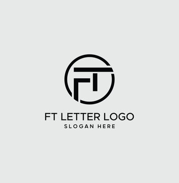 initial ft letter logo design, tp letter logo, ft icon, ft symbol, ft monogram logo, tp business logo
