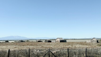 Landscapes in the south of France.