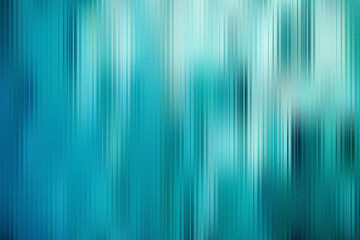 Rippled glass effect gradient background with grainy texture. Blue striped gradient wallpaper. Textured backdrop. Deep sea, ocean and ice colors, noisy texture, nature inspired. 