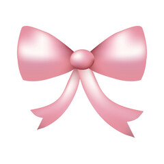 Shiny Pink bow