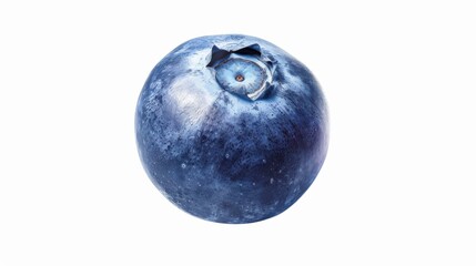 Obraz premium Fresh blueberry isolated over white background.