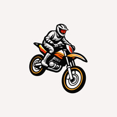 Generate an image summarizing famous motocross events.