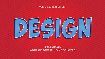 DESIGN 3D TEXT EFFECT