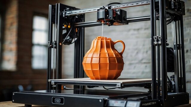 3d printer machine printing decor for cozy home