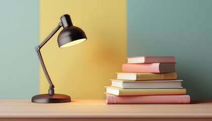 Simple and Elegant Study Space for Productivity
