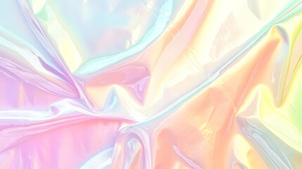 Iridescent Holographic Background a pastel lime to white gradient