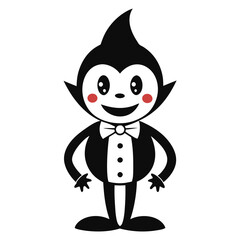 Create whimsical character designs featuring unique personalities and imaginative features.