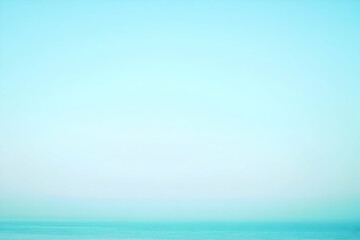 Obraz premium Gradient light seafoam to light blue abstract background