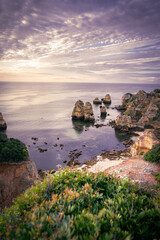 Dramatic Coastal Cliffs and Scenic Seascapes of Algarve, Portugal © Karsten Würth