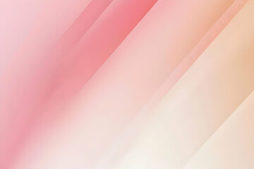 Fototapeta premium Gradient light rose to soft beige abstract background