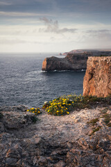 Dramatic Coastal Cliffs and Scenic Seascapes of Algarve, Portugal