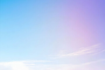 Obraz premium Gradient light violet to light sky blue abstract background