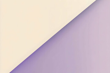 Gradient cream to light lavender abstract background