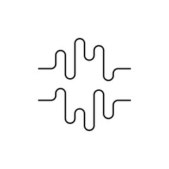 Sound Waves Glyph