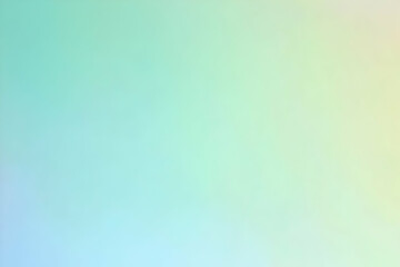 Obraz premium Gradient baby blue to pastel green abstract background