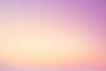 Obraz premium Gradient light peach to soft lilac abstract background