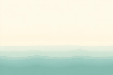 Fototapeta premium Gradient light mint to ivory abstract background