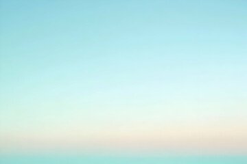 Obraz premium Gradient light mint to light blue abstract background