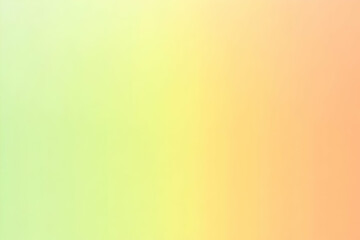 Gradient pastel orange to light green abstract background