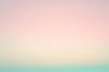 Obraz premium Gradient light pink to light seafoam abstract background
