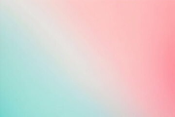 Gradient pastel green to pastel pink abstract background