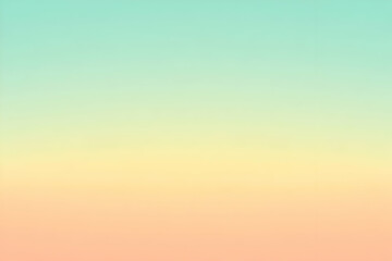 Obraz premium Gradient pastel green to pastel orange abstract background