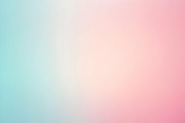 Gradient light seafoam to light pink abstract background